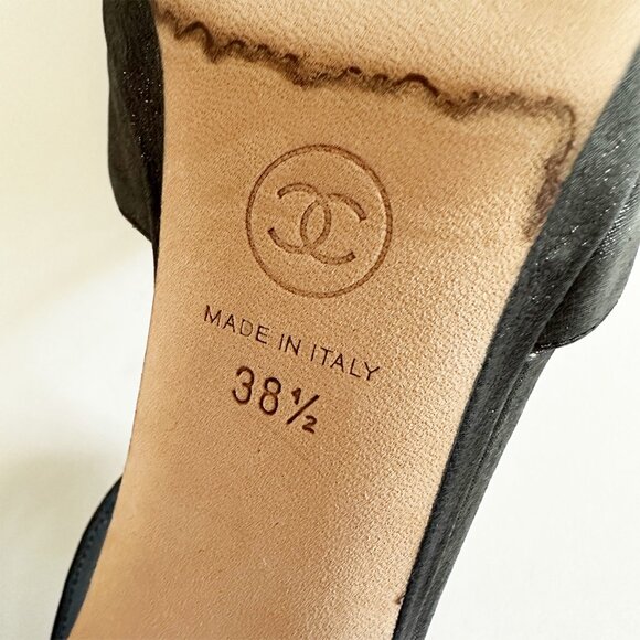 CHANEL - Authentic High Heels SALOMES G30444 - Picture 9 of 10